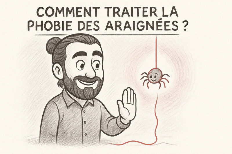 Guérir phobie des araignées