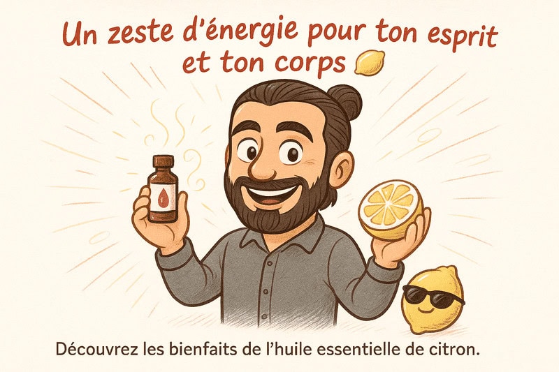 huile essentielle de citron
