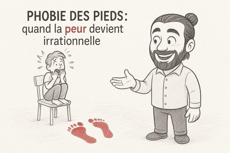 Phobie des pieds : une peur qui peut devenir casse-pieds