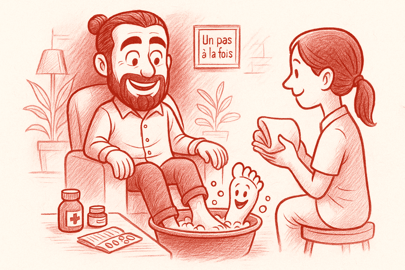 Traitements de la phobie des pieds 