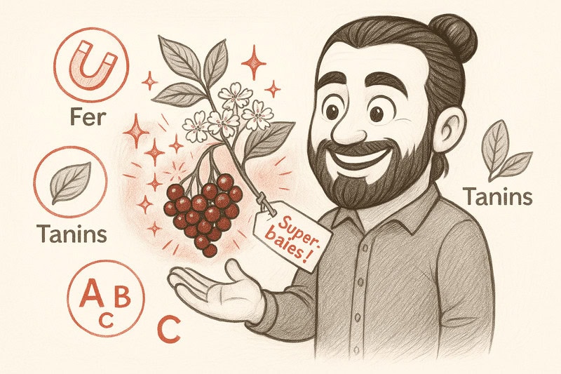 Vertus baie de sureau