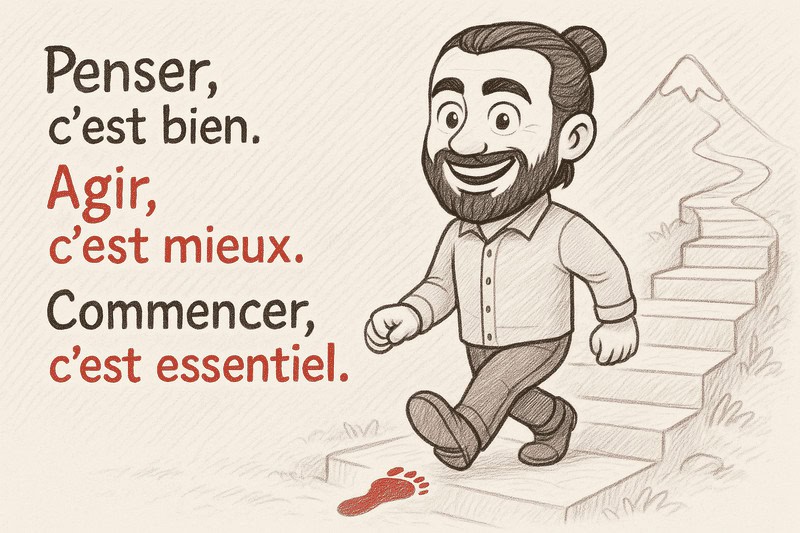 faire le premier pas