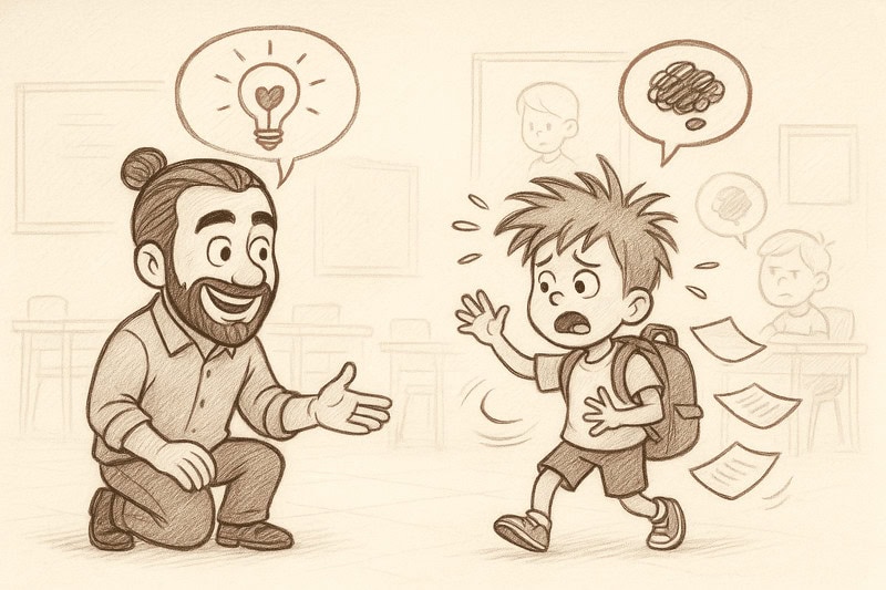 hyperactivité chez un enfant