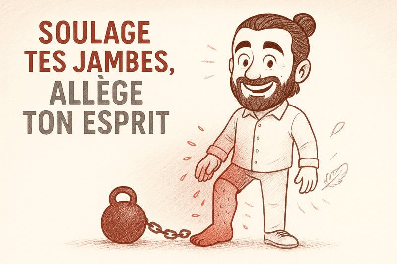 Jambes lourdes et douloureuses ; et si l’on en parlait ?