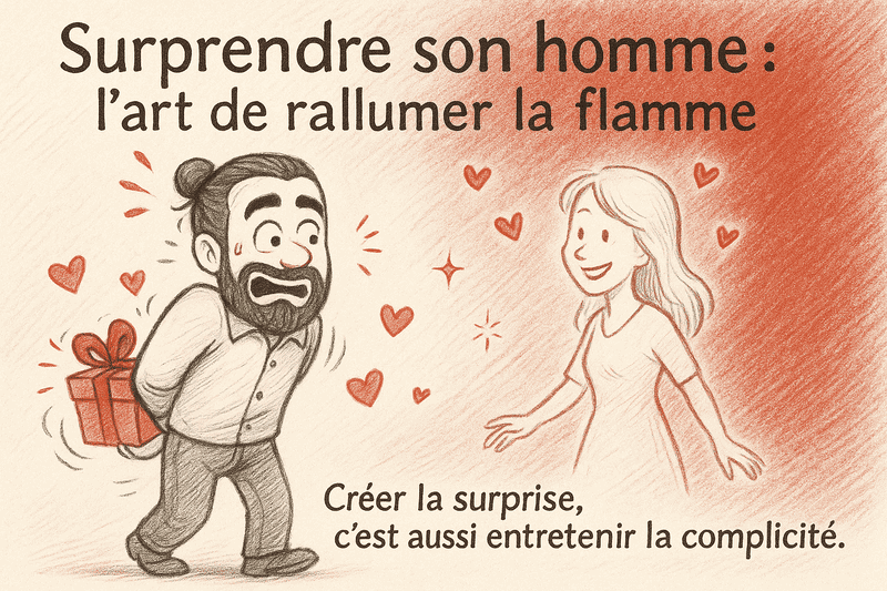 Surprendre son homme : pas très compliqué, mais il faut savoir s’y prendre