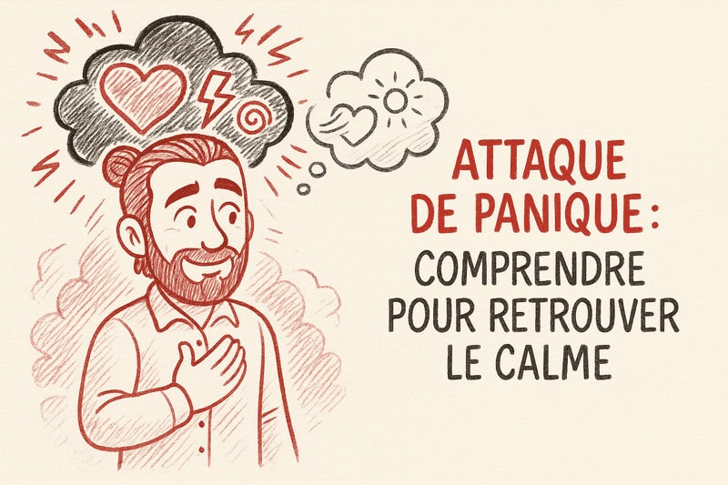 Attaque de panique : une sensation inattendue de terreur intense