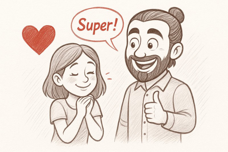 complimenter une fille