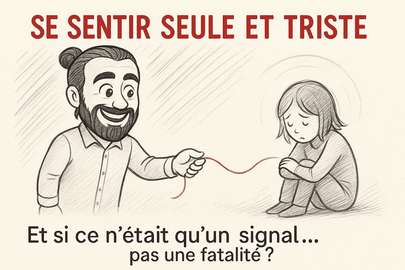 se sentir seule et triste