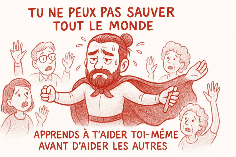 Syndrome du sauveur : sous la peau d’un super (z)héros