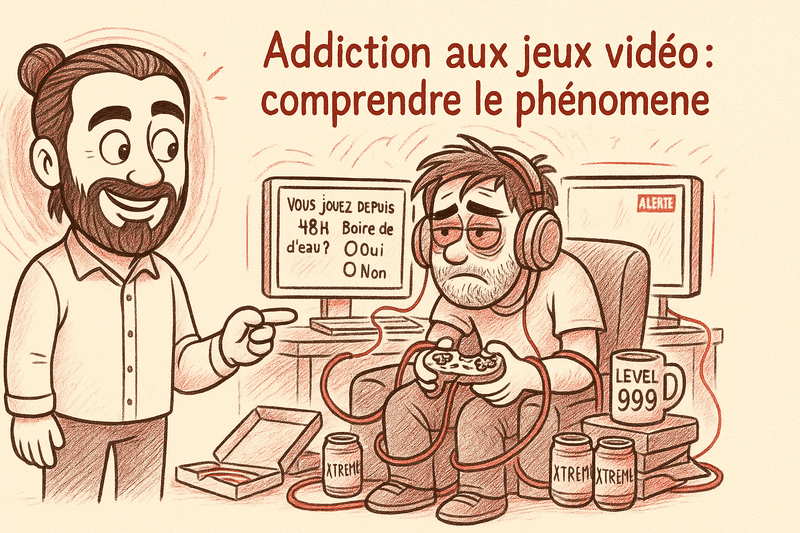 addiction aux jeux vidéo