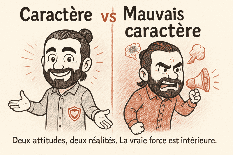 avoir mauvais caractère