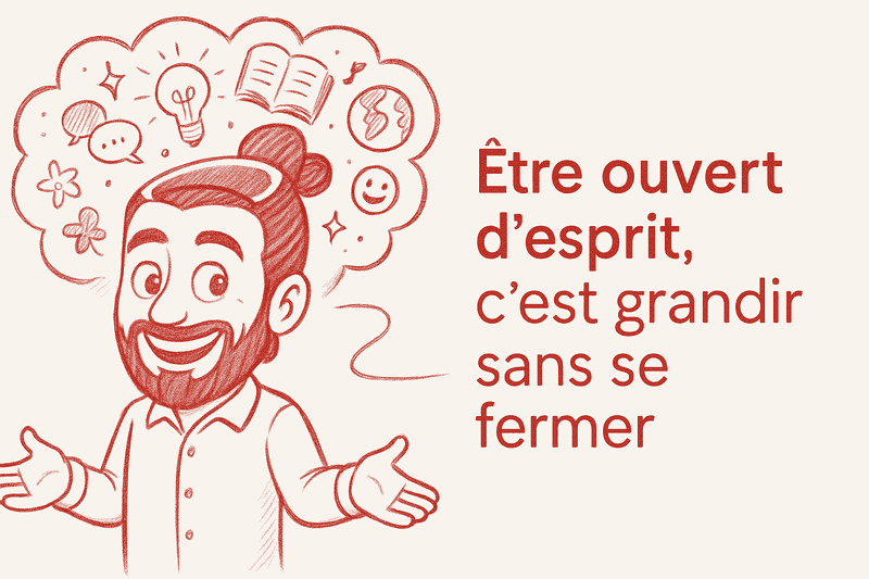 Être ouvert d’esprit : se remettre en question et le devenir
