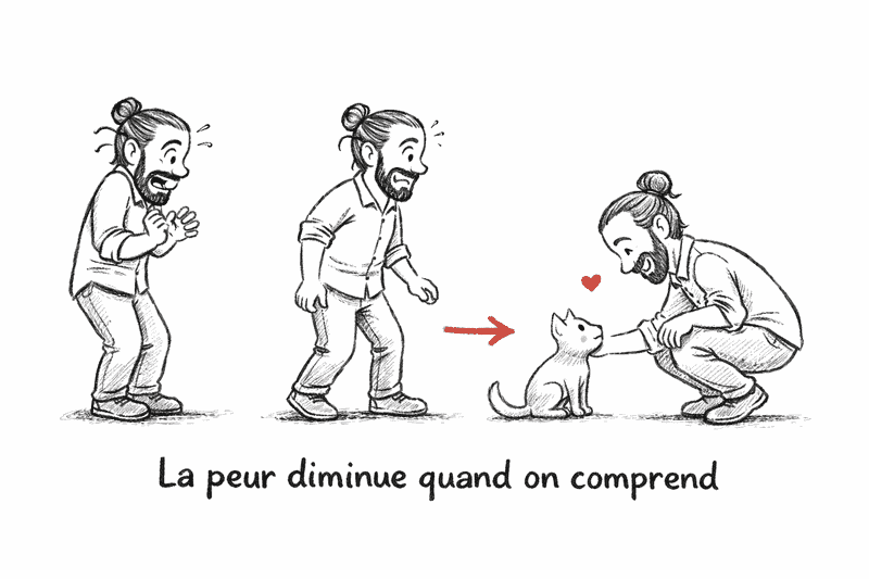 Peur des animaux : comment la reconnaître et s’en défaire ?