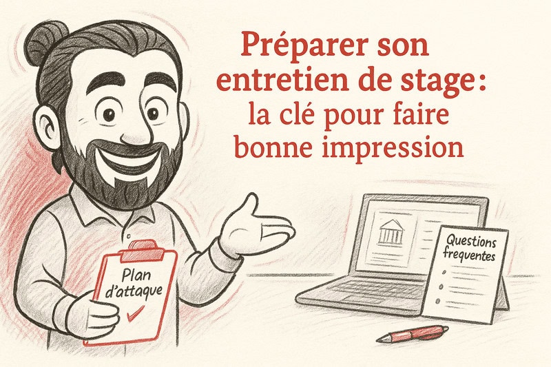 Préparer un entretien de stage