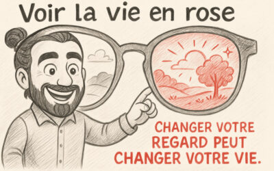 Voir la vie en rose — le secret de ceux qui vivent heureux