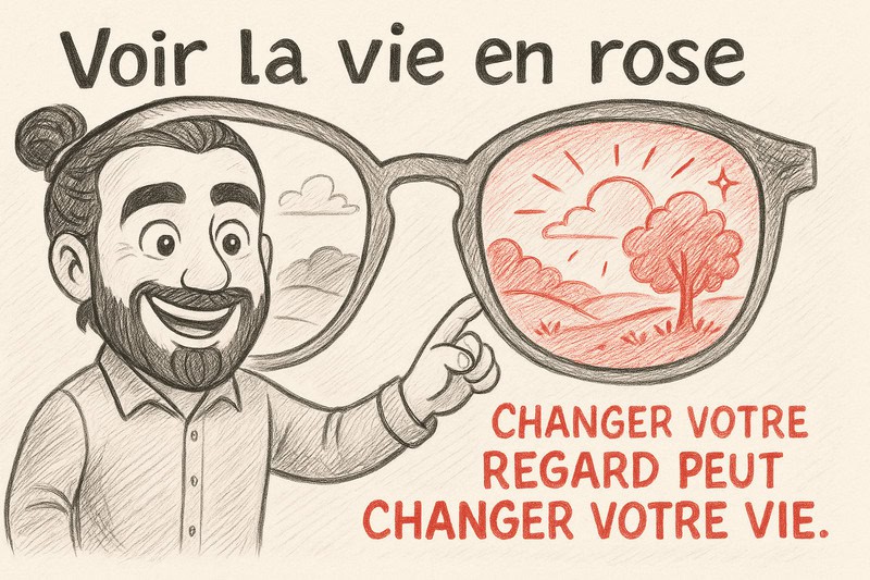 Voir la vie en rose