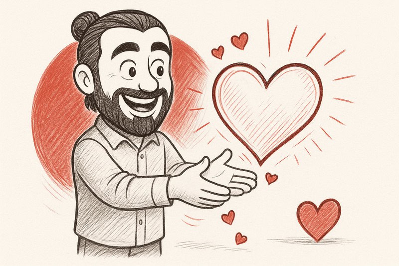 donner sans rien attendre en retour en amour