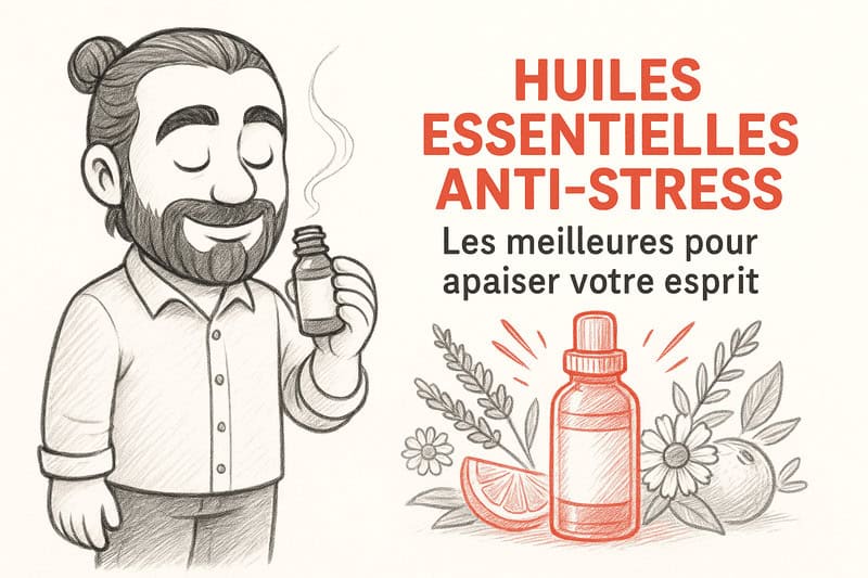 huiles essentielles anti-stress
