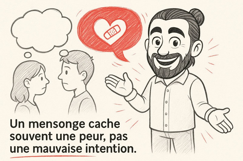 le mensonge dans le couple