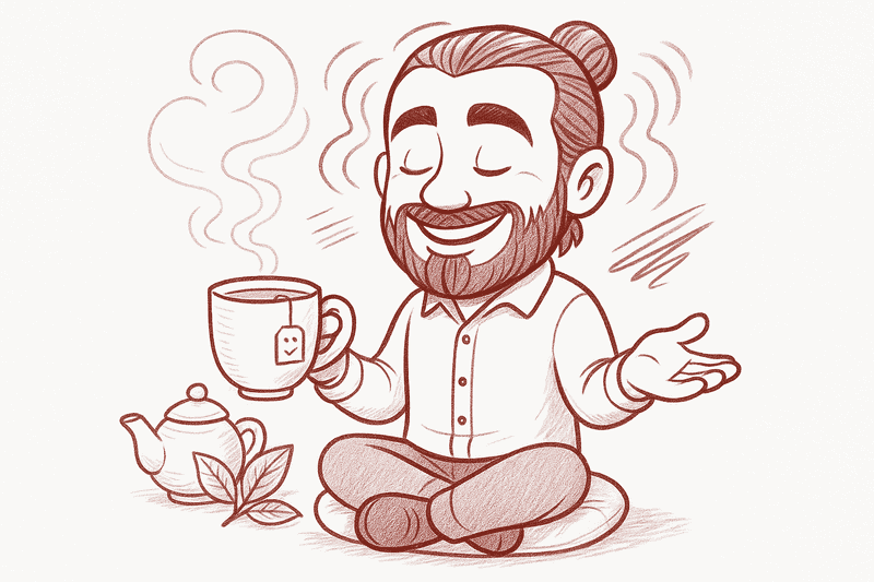 thé vert anti-stress