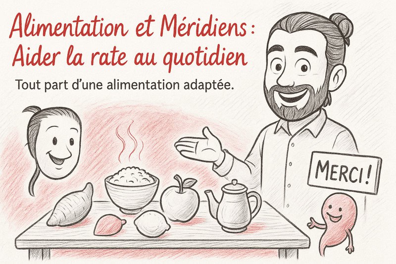 alimentation favorable à la rate