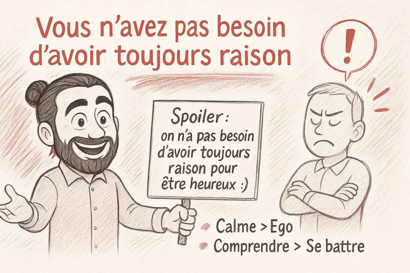 Chercher à avoir toujours raison — un comportement immature ou pas ?  