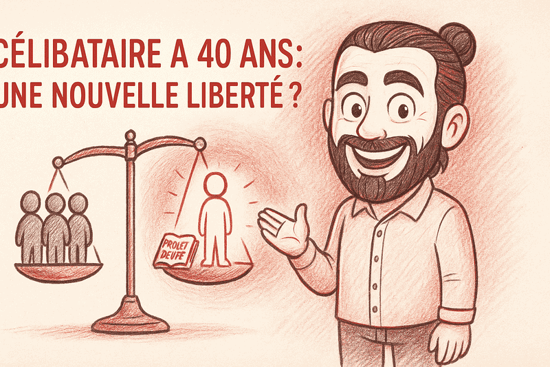 célibataire à 40 ans