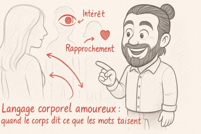 langage corporel amoureux