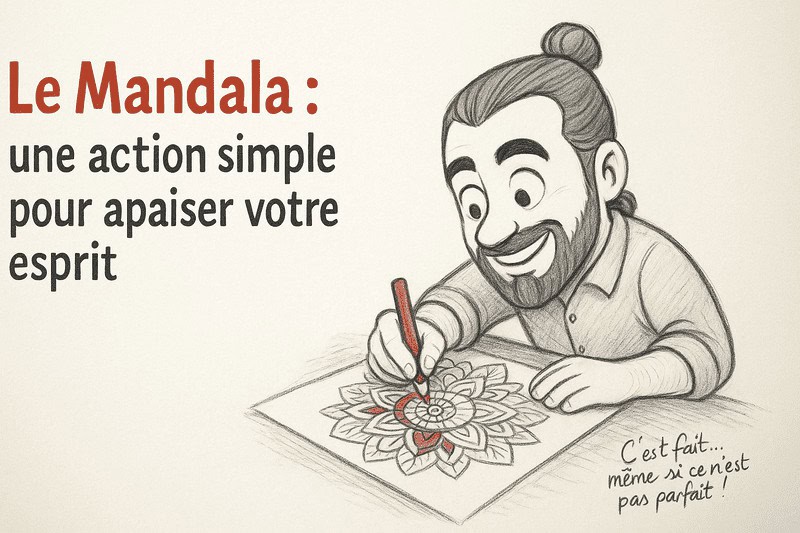 Mandala anti-stress, une excellente activité d’art-thérapie
