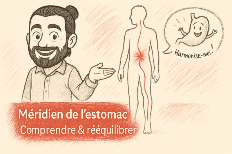 Méridien de l'estomac