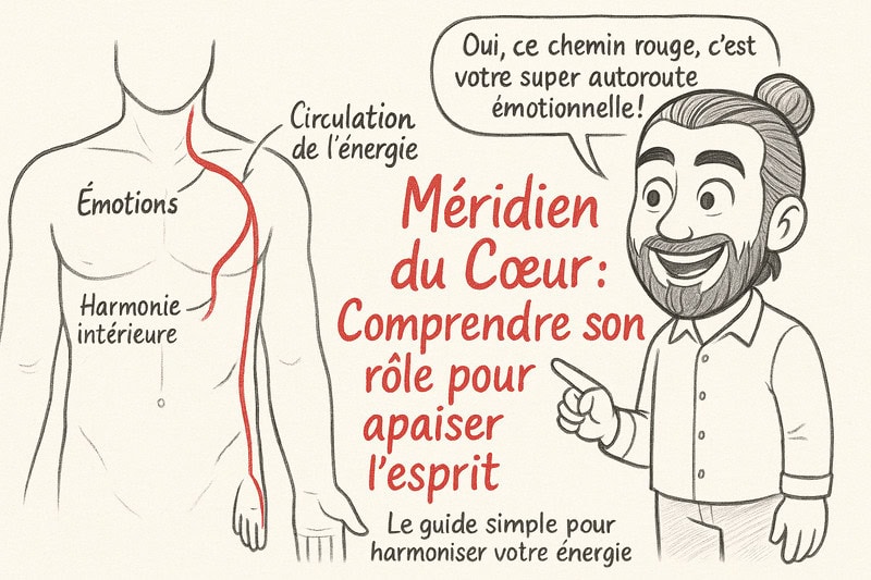Méridien du coeur