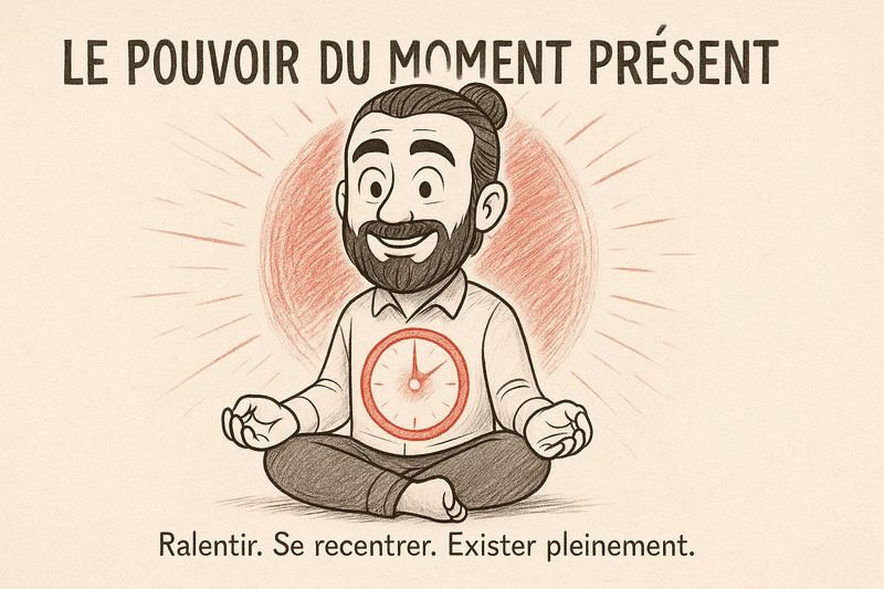 Le pouvoir du moment présent : une approche méditative sur la vie