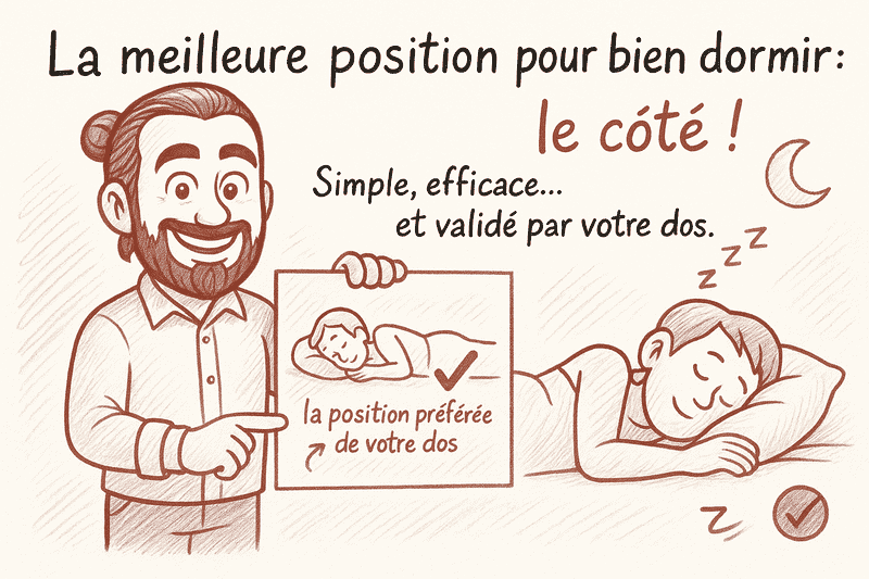 position pour bien dormir