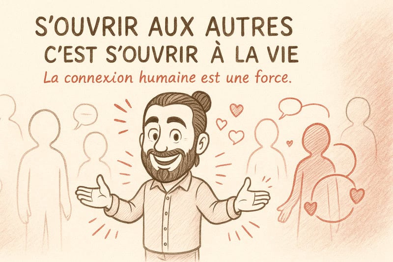 S’ouvrir aux autres pour une vie plus épanouissante et heureuse