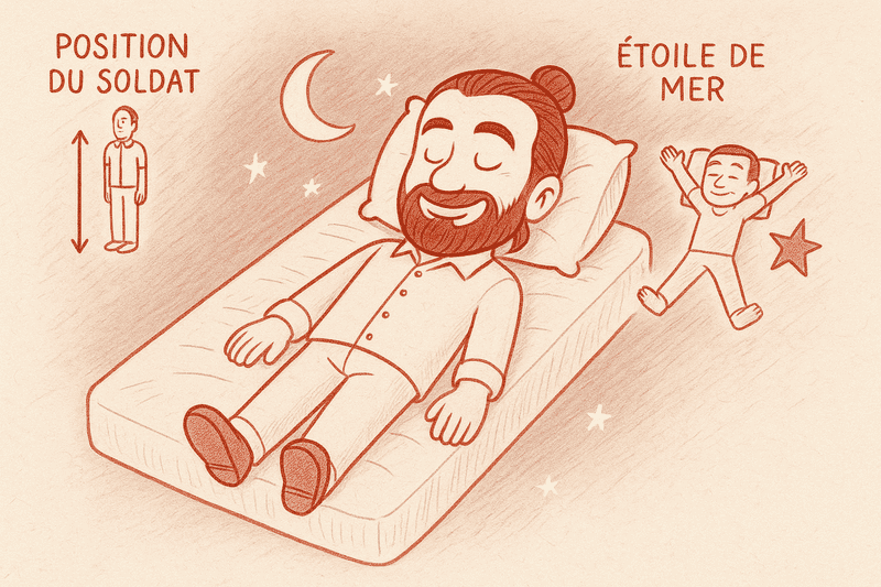 Se coucher sur le dos