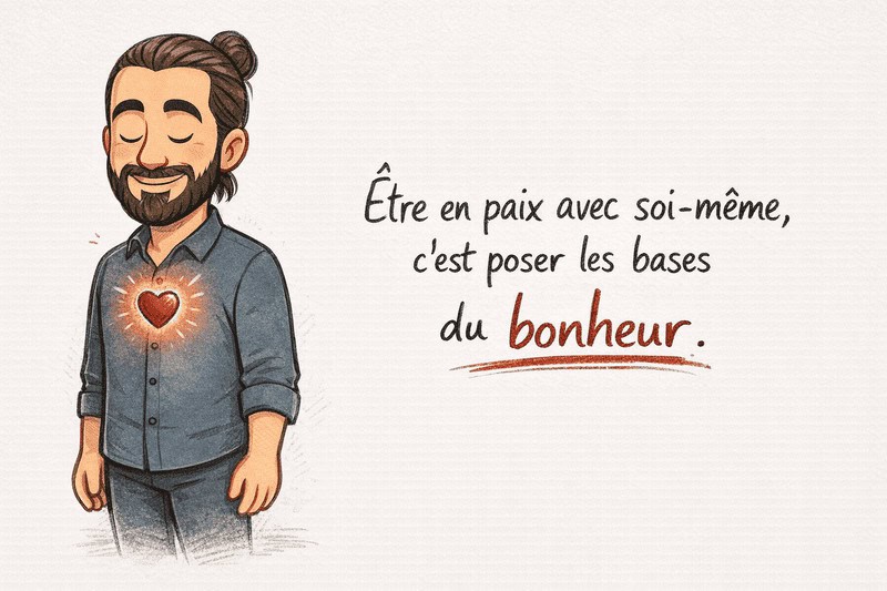 Être en paix avec soi même : la clé du bonheur et de l’épanouissement