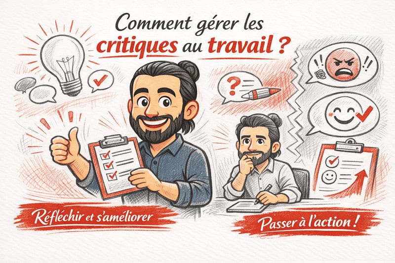 gérer les critiques au travail