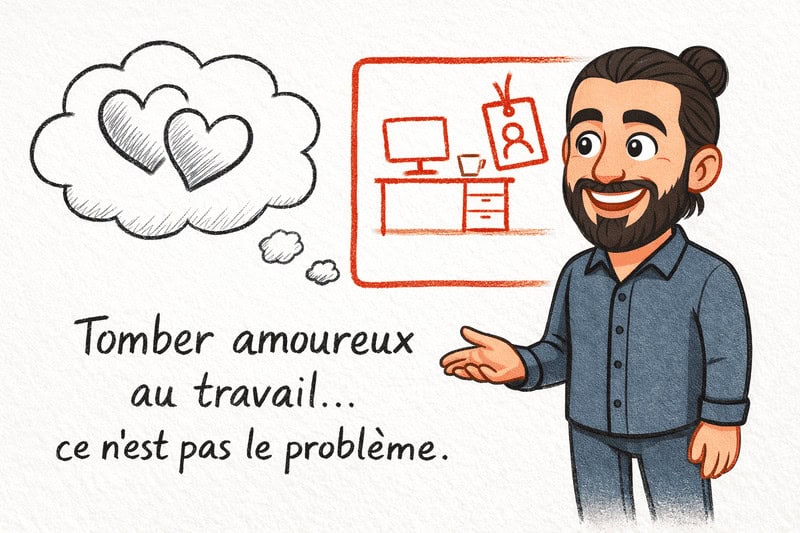 tomber amoureux au travail
