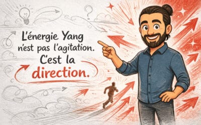 L’énergie yang et ses différents points de circulation