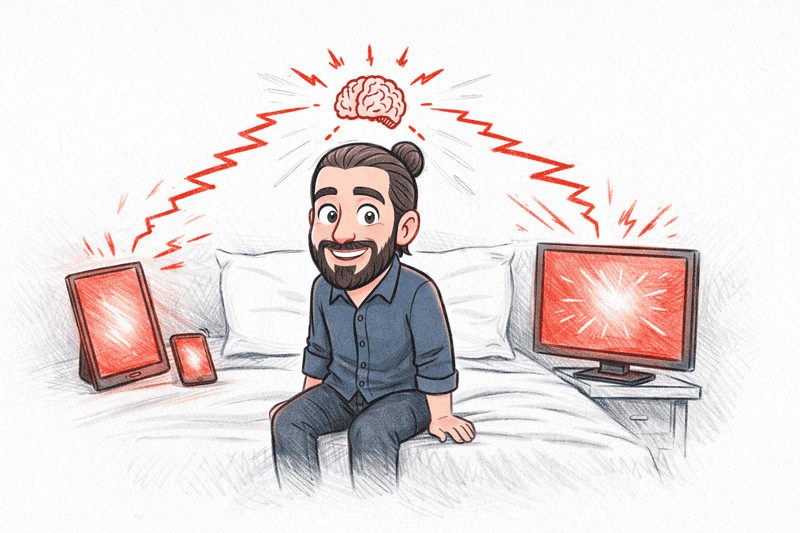 relation entre écran et sommeil