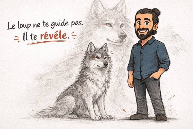 animal totem loup