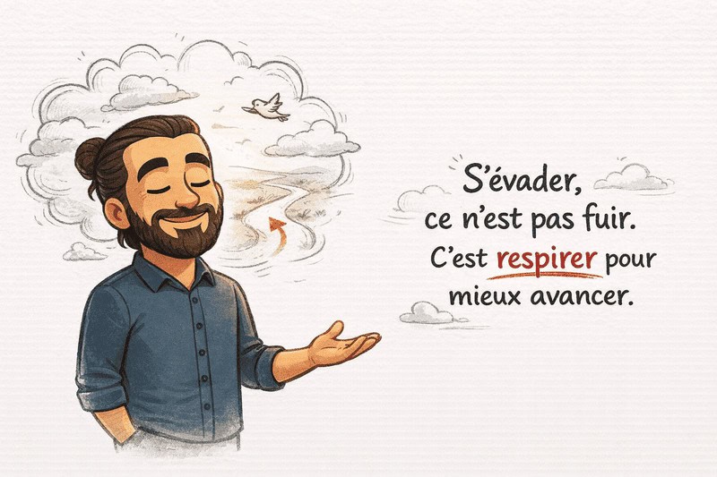 besoin de s'évader