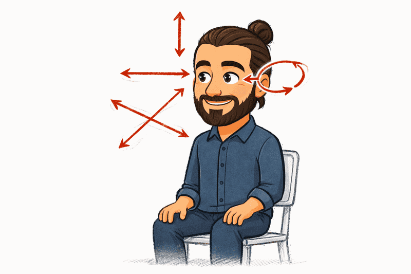 détendre les muscles oculaires