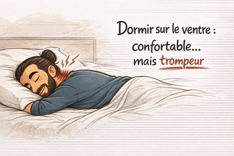 dormir sur le ventre