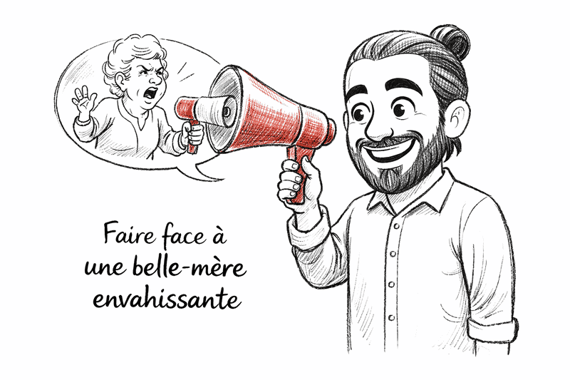 belle-mère envahissante