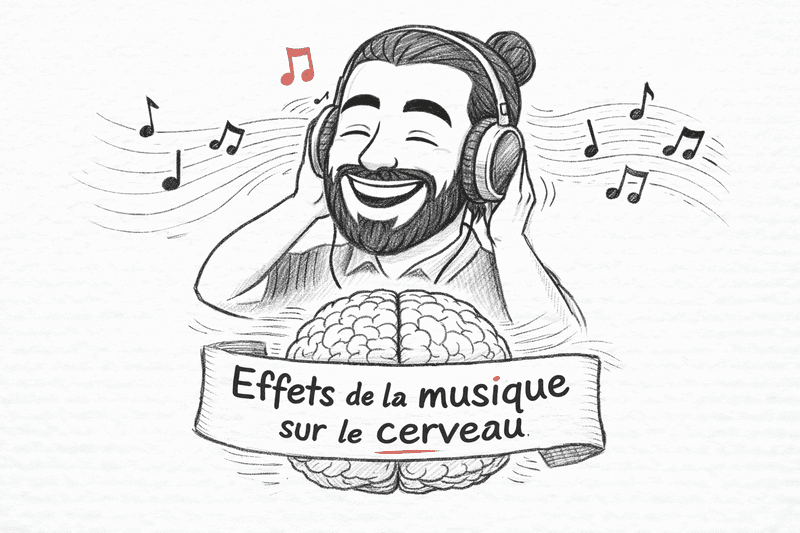 Quels sont les effets de la musique sur le cerveau ?