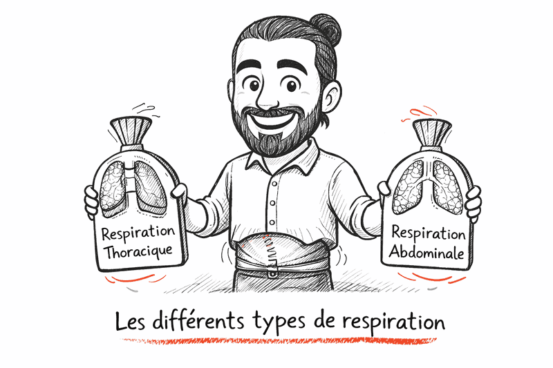 différents types de respiration