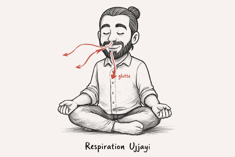 La respiration de Ujjahi