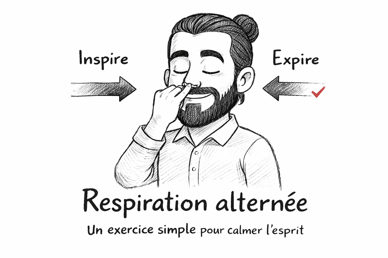 respiration alternée