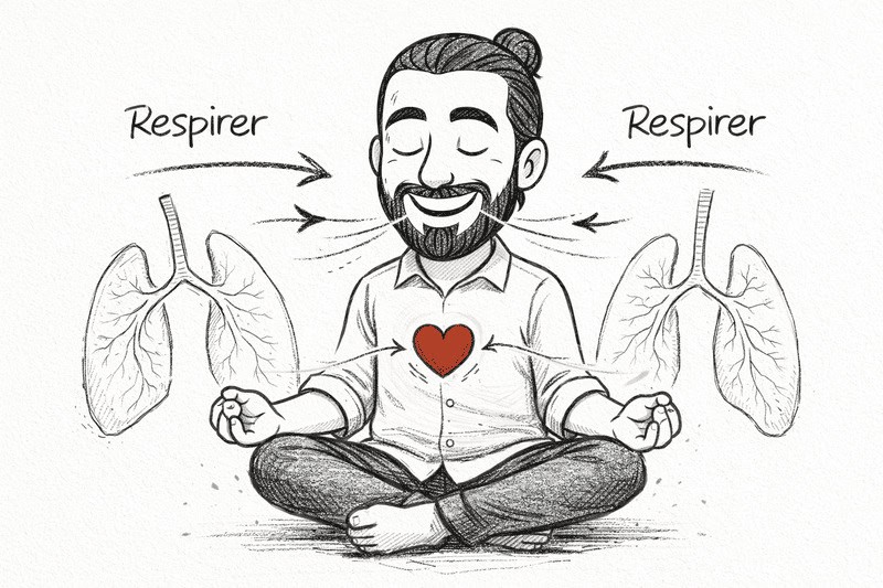 Respiration yogique